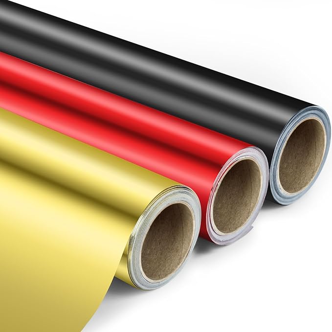 KMER LIFE Metallic Wrapping Paper Rolls by KMERLIFE
