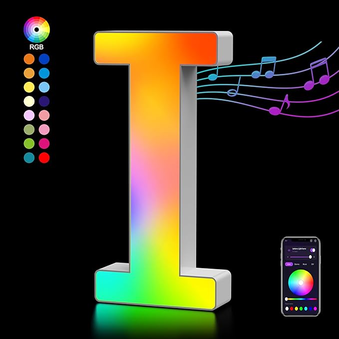 OJQ Light Up Letters LED Letter by OJQ