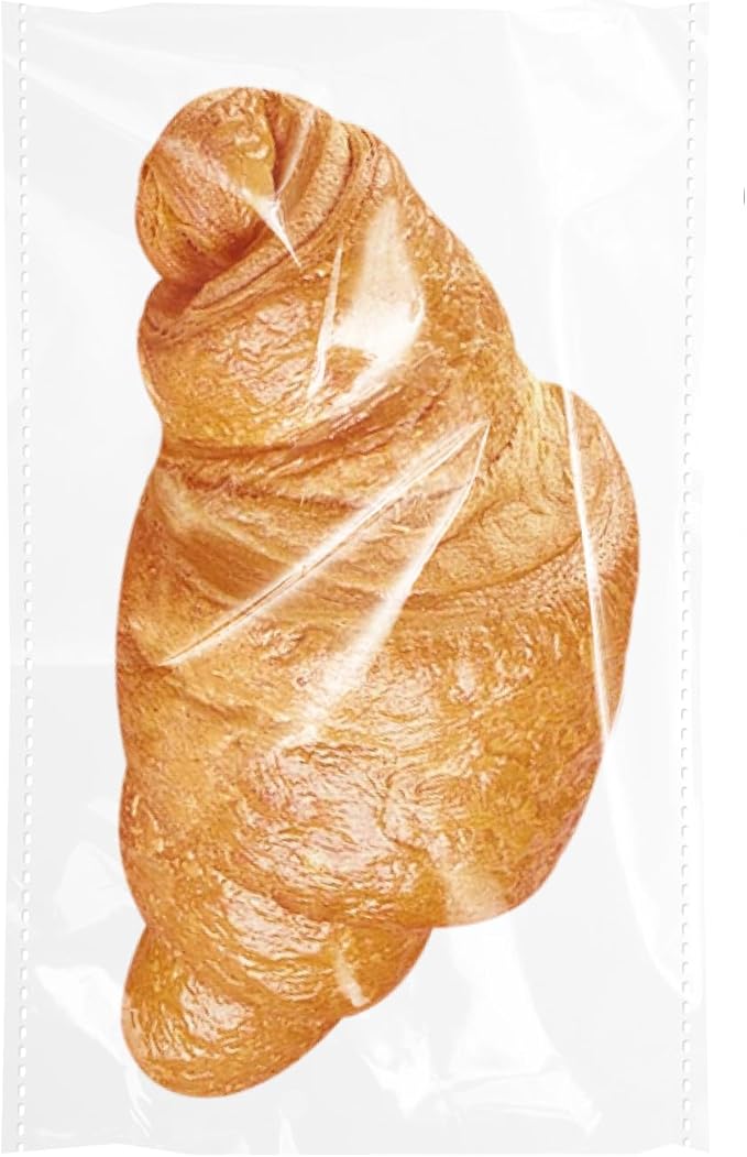 6x10 Inches 100 Pcs Self Sealing Cellophane Bags Clear Cookie Bags Resealable by DTmasao