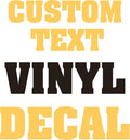Custom Vinyl Lettering by ANewDecals