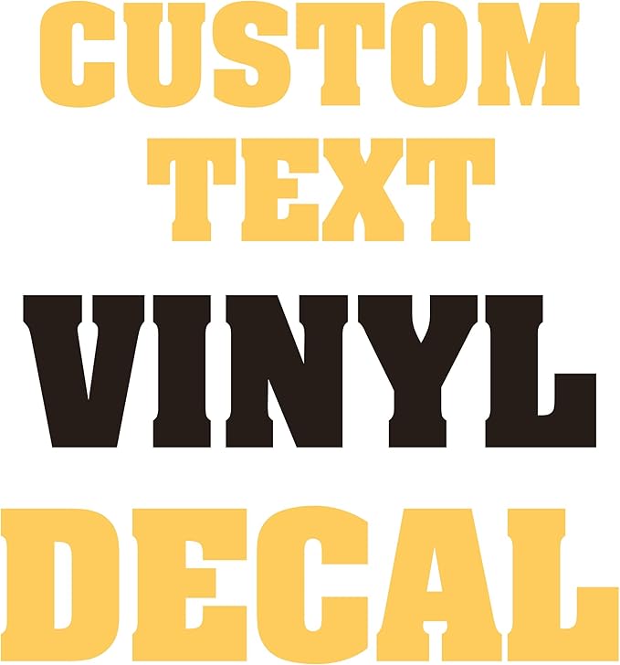 Custom Vinyl Lettering by ANewDecals