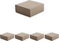 CECOBOX - Gift Boxes with Lids for Presents 6"x6"x2.75" - Matte, Collapsible by cecobox