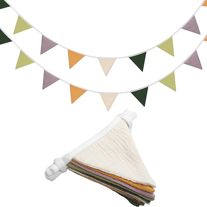 Oudain 15.5 ft Pennant Banner Flags, Each 7.75 ft by Oudain