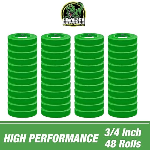 DINOGREN High Performance Automotive Masking Tape – 1.5 Inch x 60 Yards – Green - Image 4