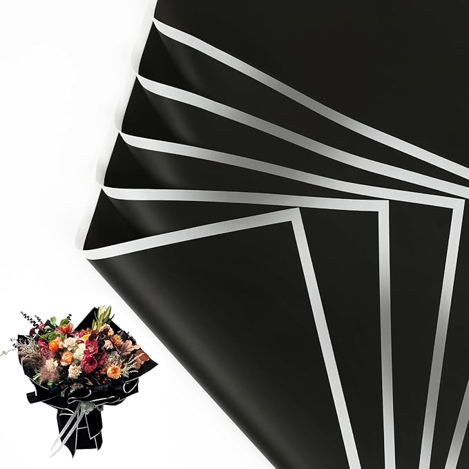 NESCCI 20 Sheet Flower Wrapping Paper by NESCCI