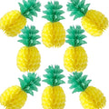10inch Paper Pineapple Honeycomb Decorations 8pcs Tissue Party Pineapple by Yangeey