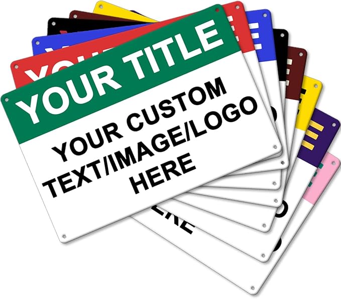 Custom Outdoor Metal Signs by XIAYUEHUA