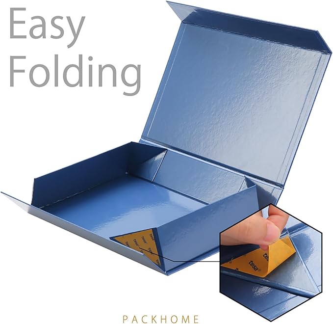PACKHOME 6 Gift Boxes 11.5x8x2.5 Inches, Sturdy Shirt Boxes - Image 5