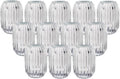 Serene Spaces Living Clear Optical Glass Votive Holder, Measures 5" Tall and by SereneSpacesLiving