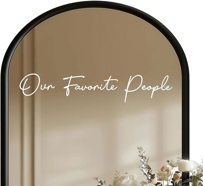 Our Favorite People Seating Chart Decal Wedding Seating Chart Header Decal by ZEARPT