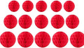 15pcs Honeycomb Balls Decorations 4'' 6'' 8'' Party Honeycomb Ball Flower by Yangeey