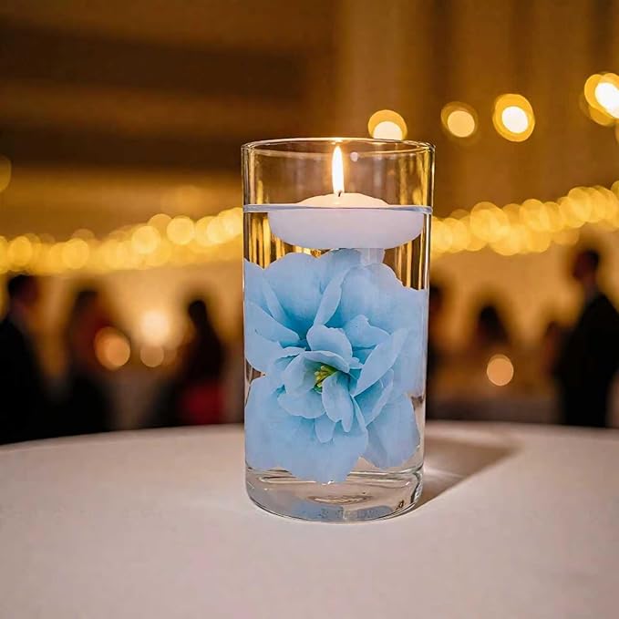 24 Pcs Floating Candles for Centerpieces and Floating Flowers Vase Fillers for - Image 7
