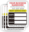 Custom Oil Change Stickers by BRSFTL