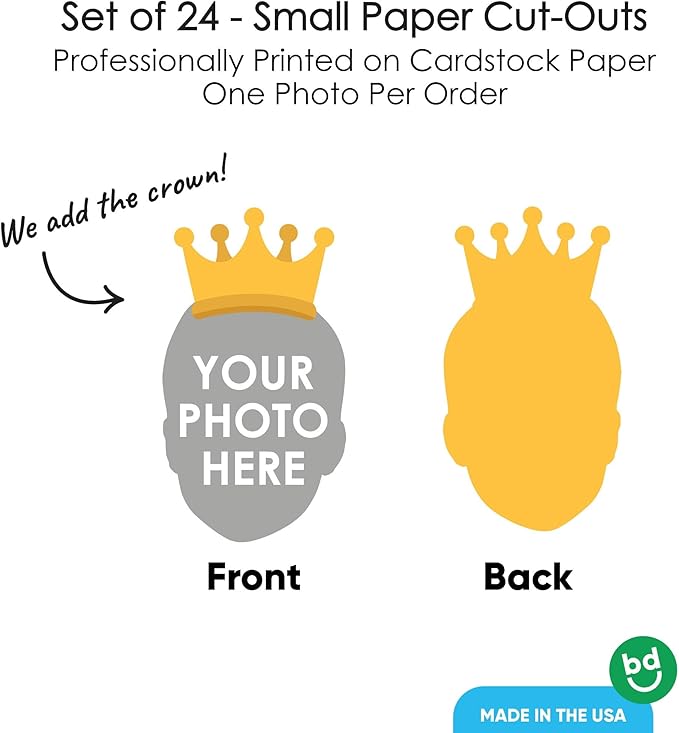 Big Dot of Happiness Custom Photo Crown - Image 4