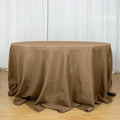 Efavormart Round Tablecloth, 132 Inch Stain & Wrinkle Resistant Washable Table by efavormart