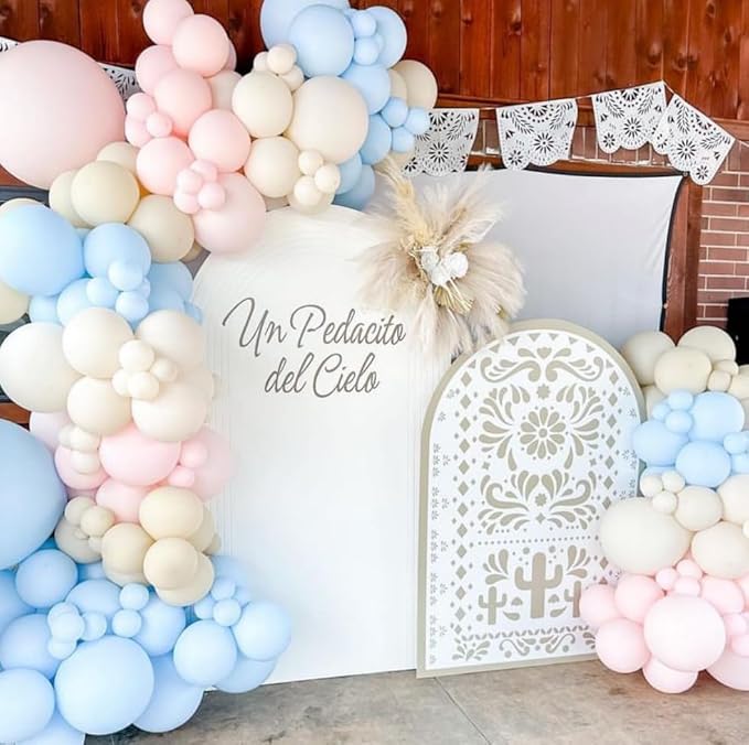 Mexico Theme Arch Stand Covers Fiesta Wedding Party Elastic Fabric Background - Image 4