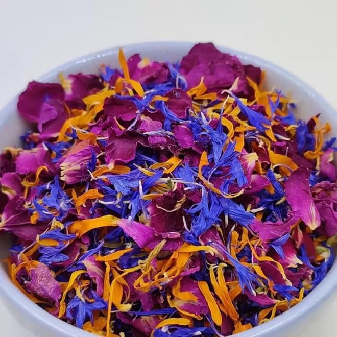 Dried Flower Mixed Flowers Biodegradable Confetti - Image 9