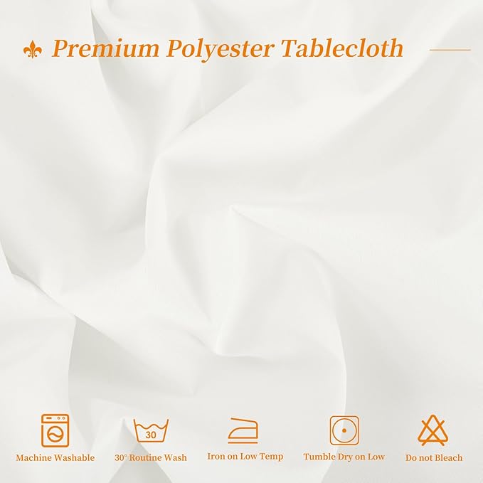 12 Pack Round Tablecloth 90 Inch - Image 5