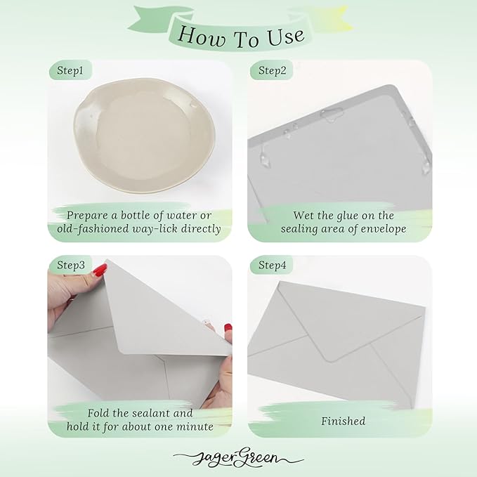 50 Pack 5x7 Envelopes Letter Size, Envelope 5.4x7.6 - Image 5