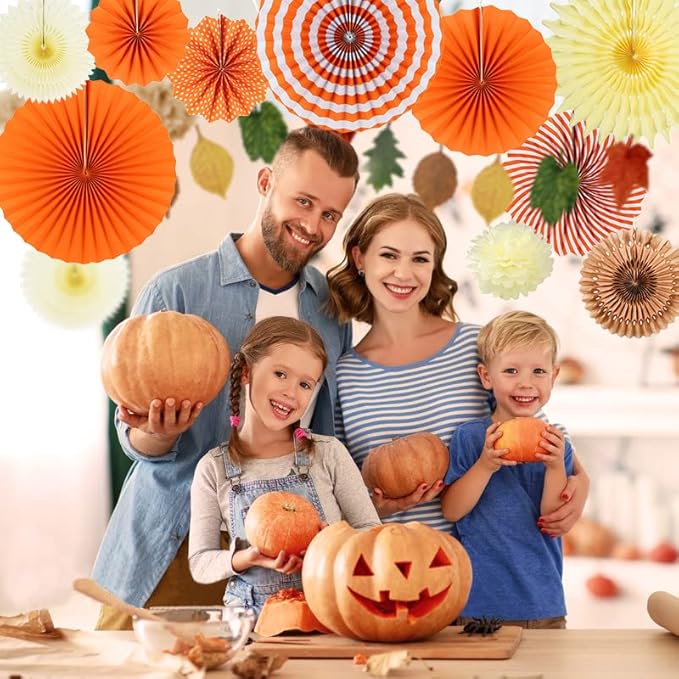 Easy Joy 14 Pcs Fall Party Decorations, Birthday Decor - Image 4