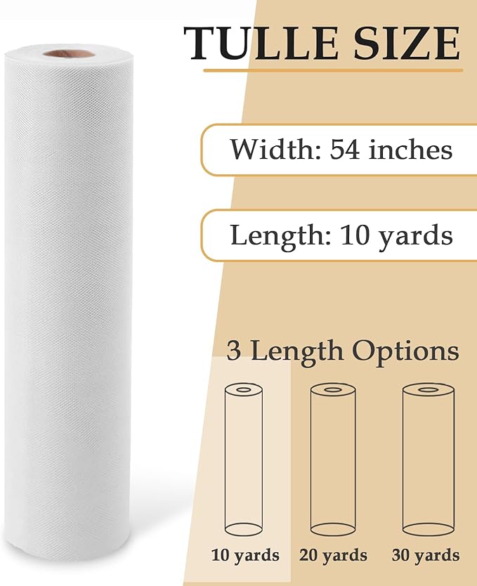 Tulle Fabric Roll - Image 2
