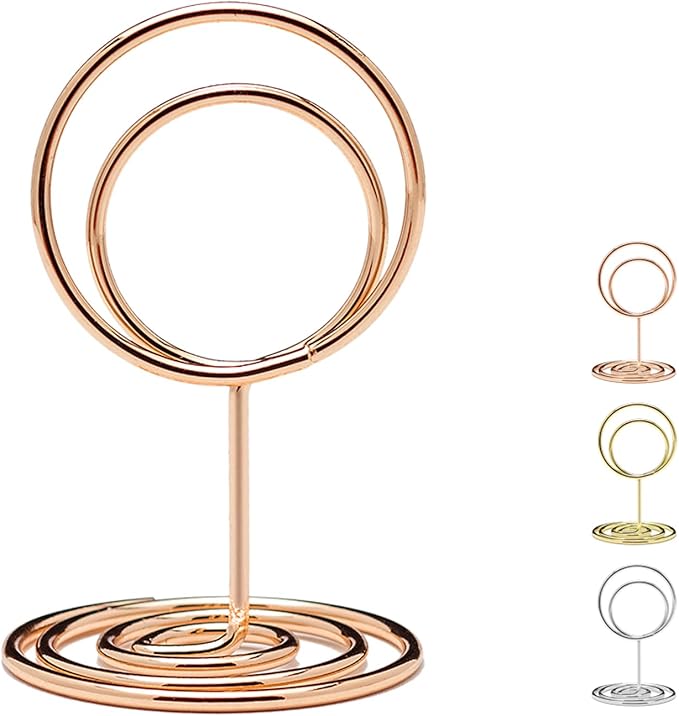 20Pcs Table Number Holders, Place Card Holder, Mini Table Card Holders - Image 9