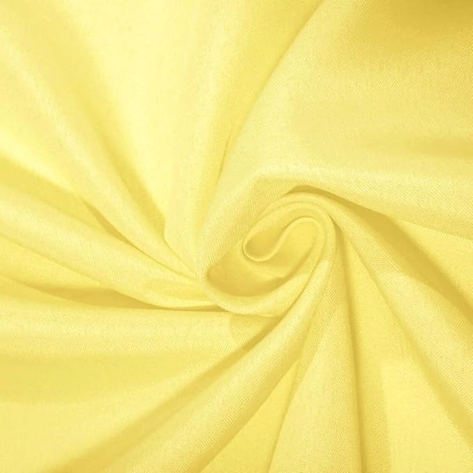 Efavormart 90" Yellow Wholesale Linens Polyester Square Linen Tablecloth - Image 9