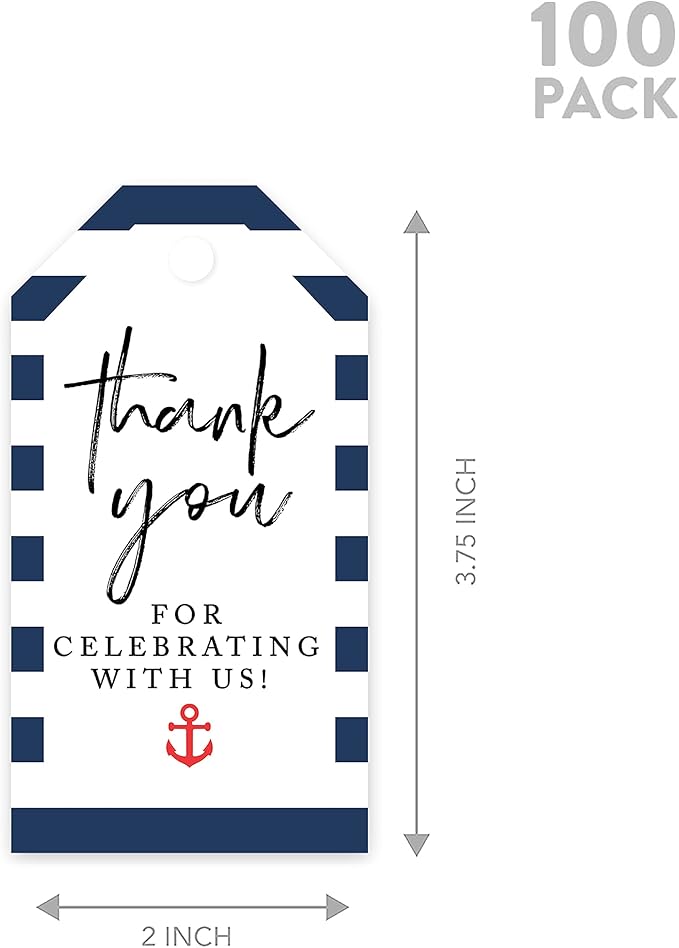 Andaz Press 100-Pack Thank You for Celebrating - Image 5