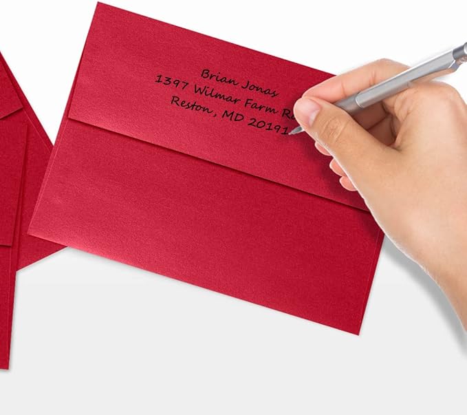 LUXPaper A7 Invitation Envelopes | Peel & Press | 5 1/4" x 7 1/4" | Jupiter - Image 6