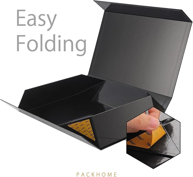 PACKHOME 6 Extra Large Gift Boxes 17.5x11.3x4.3 Inches, Sturdy Shirt Boxes - Image 4