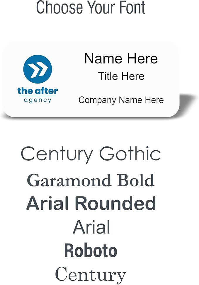 Custom Name Tag with Logo - Image 5