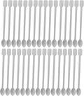 Coffee Spoon 500 PCS Disposable Tiny Coffee Tea Spoon White Plastic Stir by ABSOK