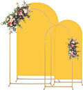 Metal Arch Backdrop Stand and Cover Set, 6.6FT Party Backdrop, Backdrop Stand by Unknown