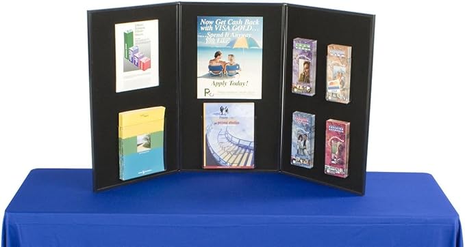 3-Panel Tabletop Display Board, 54 x 30 - Image 2