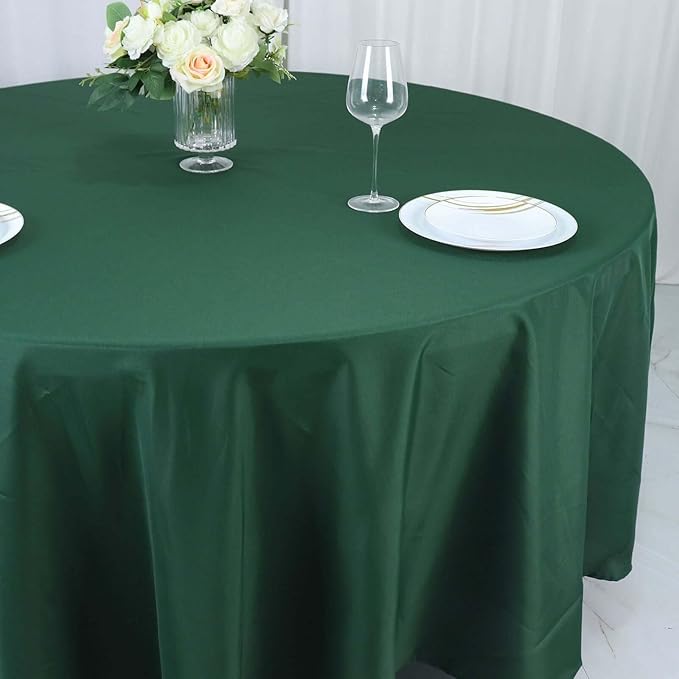 Efavormart Round Tablecloth, 108 Inch Stain & Wrinkle Resistant Washable Table - Image 8