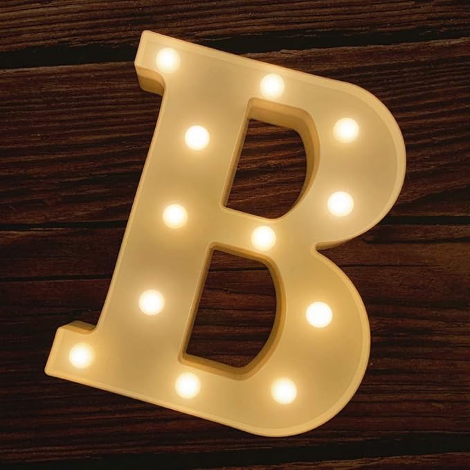 MUMUXI Marquee Light Up Letters | Large Light Up Numbers | Battery Powered and by MUMUXI