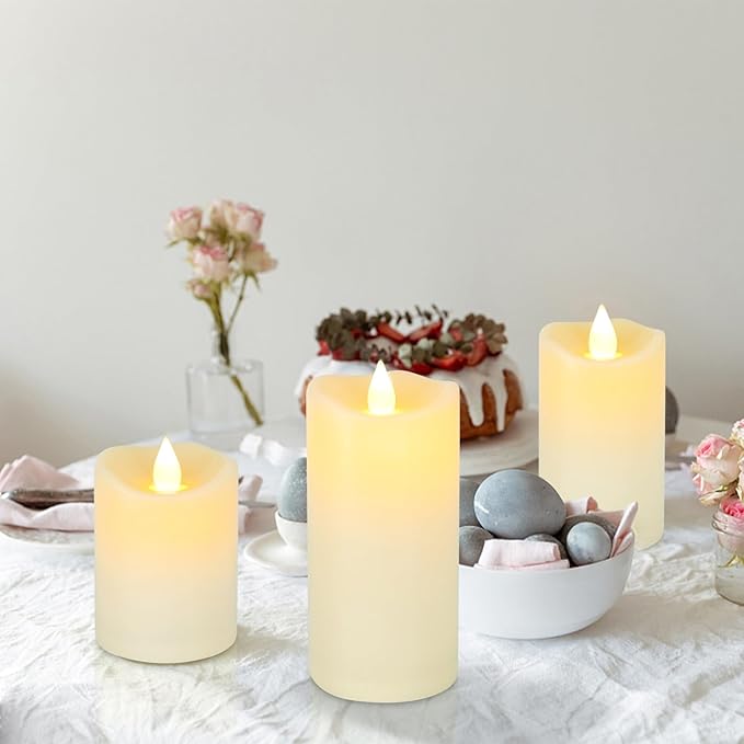 Aignis Indoor Flameless LED Candles Battery Operated - Image 3