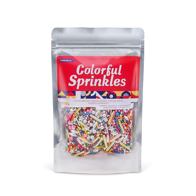 Rainbow Sprinkles for Cake Decorating - Image 6
