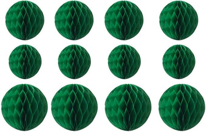 12pcs Party Honeycomb Balls Decorations by Yangeey