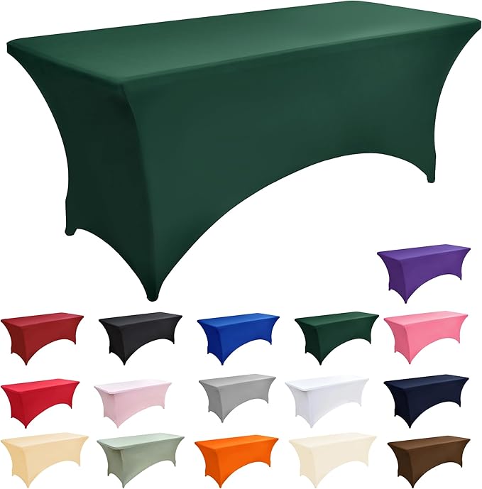 2-Pack 4ft Spandex Table Covers - Image 3