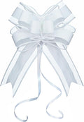 WEWILUCK White Gift Bow, Big White Pull Bows by WEWILUCK