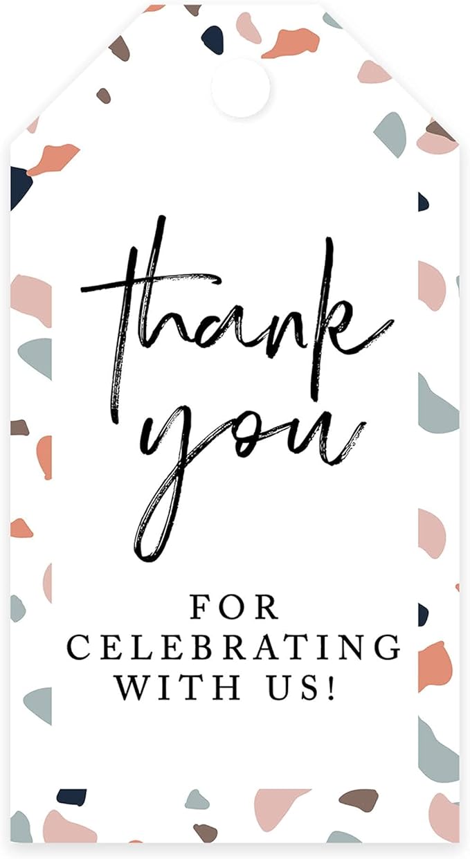 Andaz Press 100-Pack Thank You for Celebrating by AndazPress