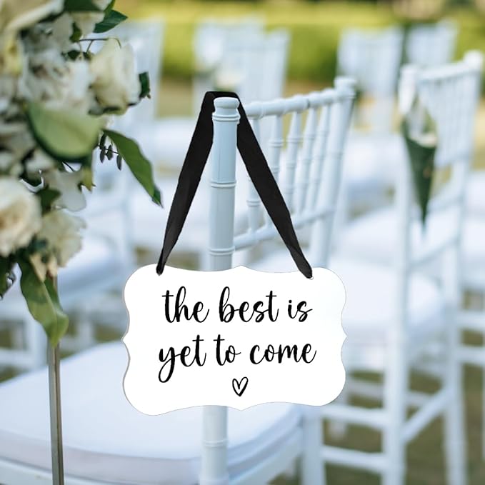 Acrylic Wedding Sign, Ring Bearer Sign, Rustic Wedding Decor Signs, Acrylic - Image 5