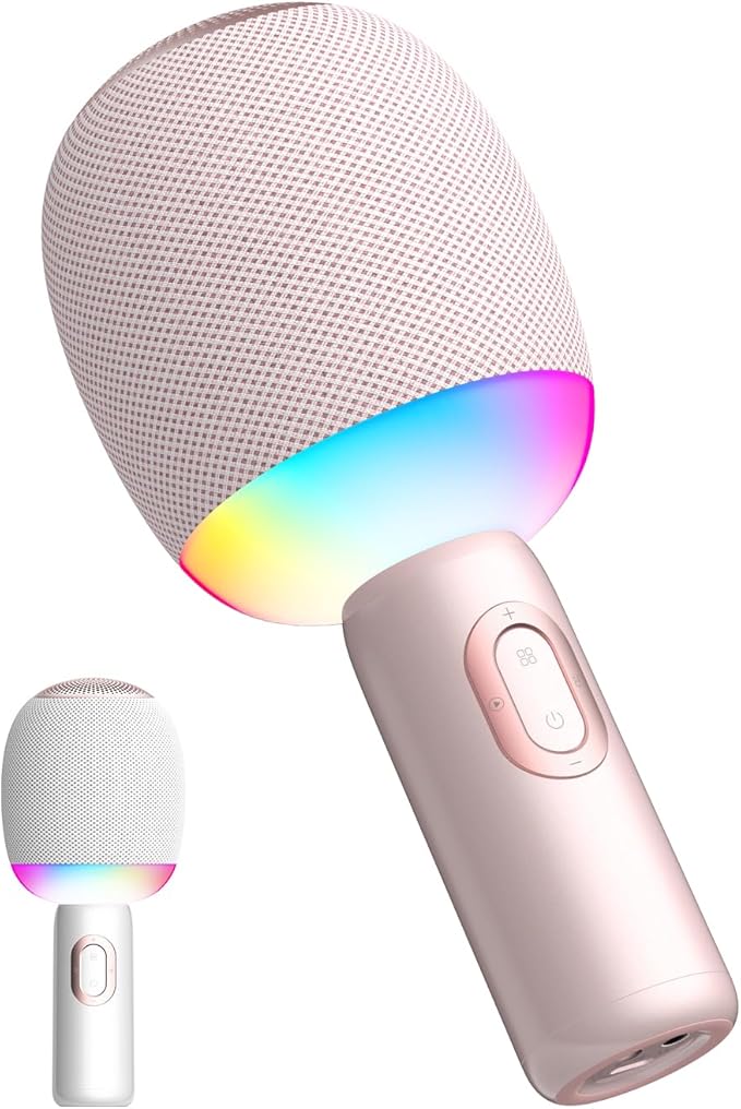 Wireless Bluetooth Karaoke Microphone, 5-in-1 Portable Handheld Mic Speaker by PUREMIC
