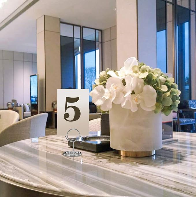 20pcs Mini Place Card Holders, Cute Table Number Holders, Classy Table Card - Image 5