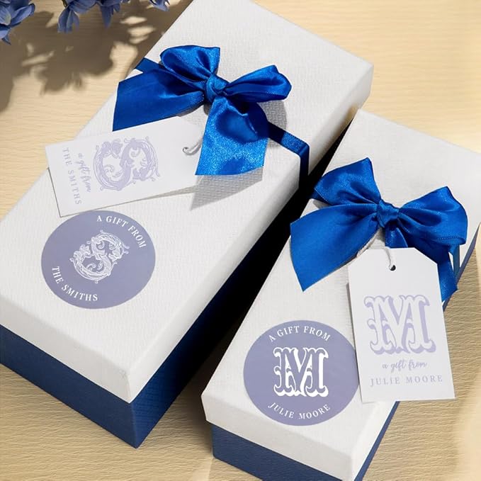 callie Personalized Monogrammed Gift Tags - Image 4