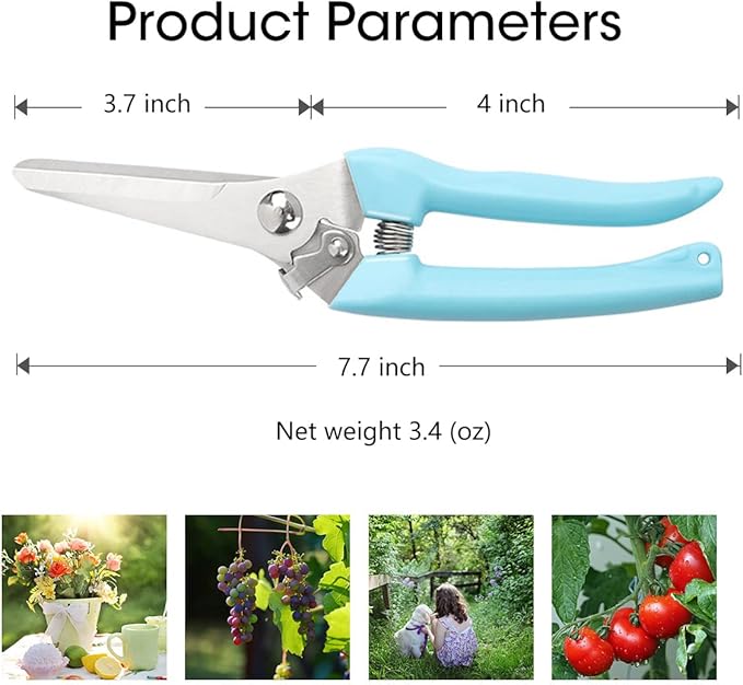 Leize Pruning Shears, Gardening Hand Pruner, Floral Shears, Strong Pruner - Image 2
