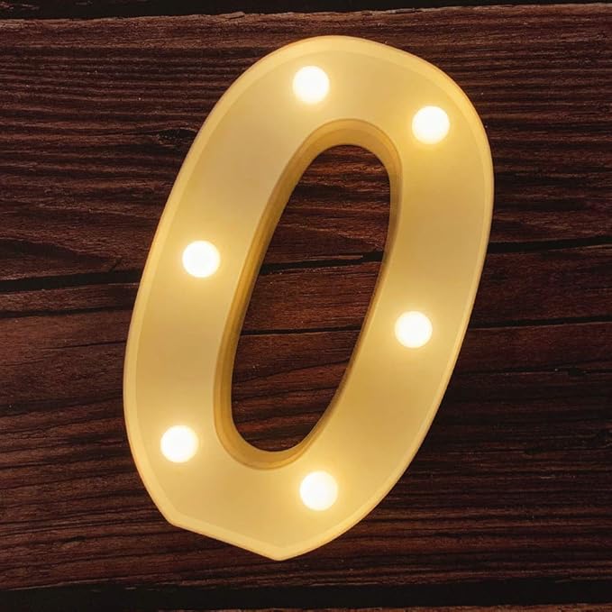 MUMUXI Marquee Light Up Letters | Large Light Up Numbers | Battery Powered and by MUMUXI