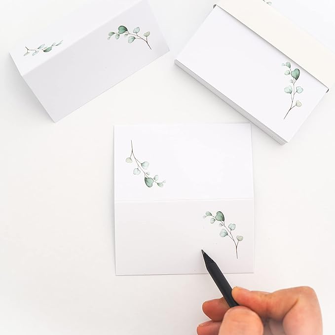Watercolor Place Cards for Wedding or Party, Seating Place Cards for Tables - Image 3