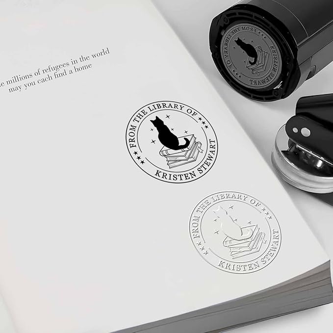 Book Embosser Personalized - Image 4